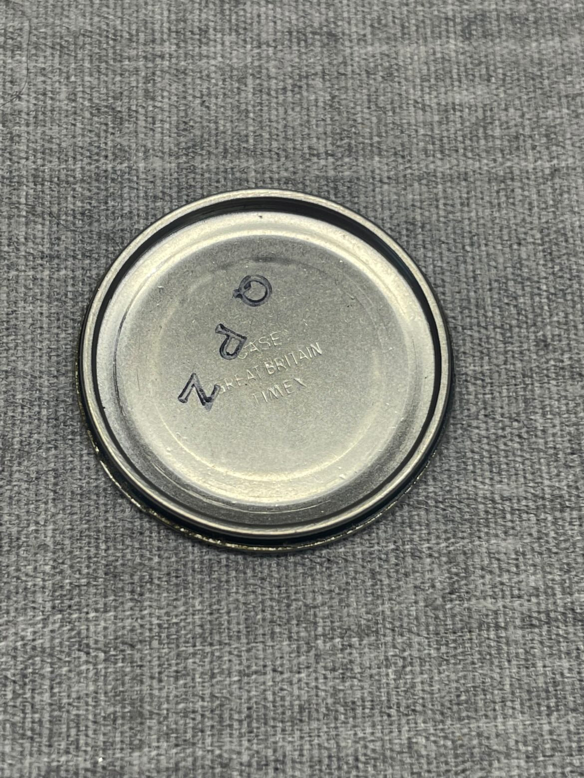 1972 Timex 21 Jewels UFO Manual Wind – Vintage Space-Age Style – Running!