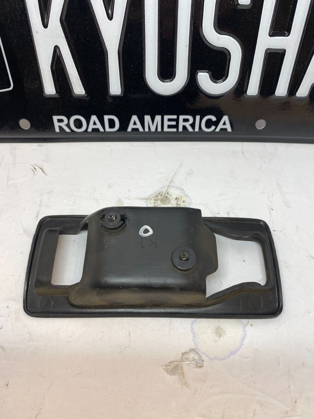 OEM 1988-1989 Honda Prelude Interior Door Handle Trim RIGHT 83512-SF1-J01ZA