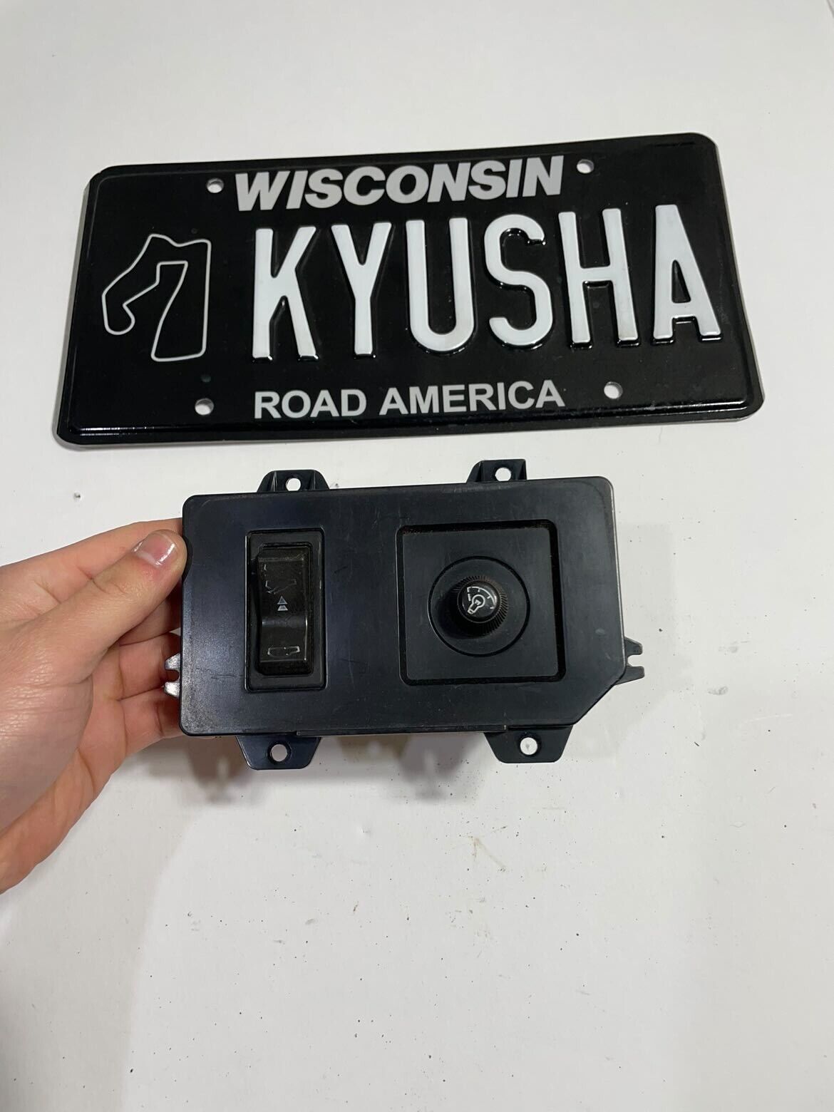 RARE OEM Honda CRX SI 1984-1987 Dimmer and Sunroof Switch Black