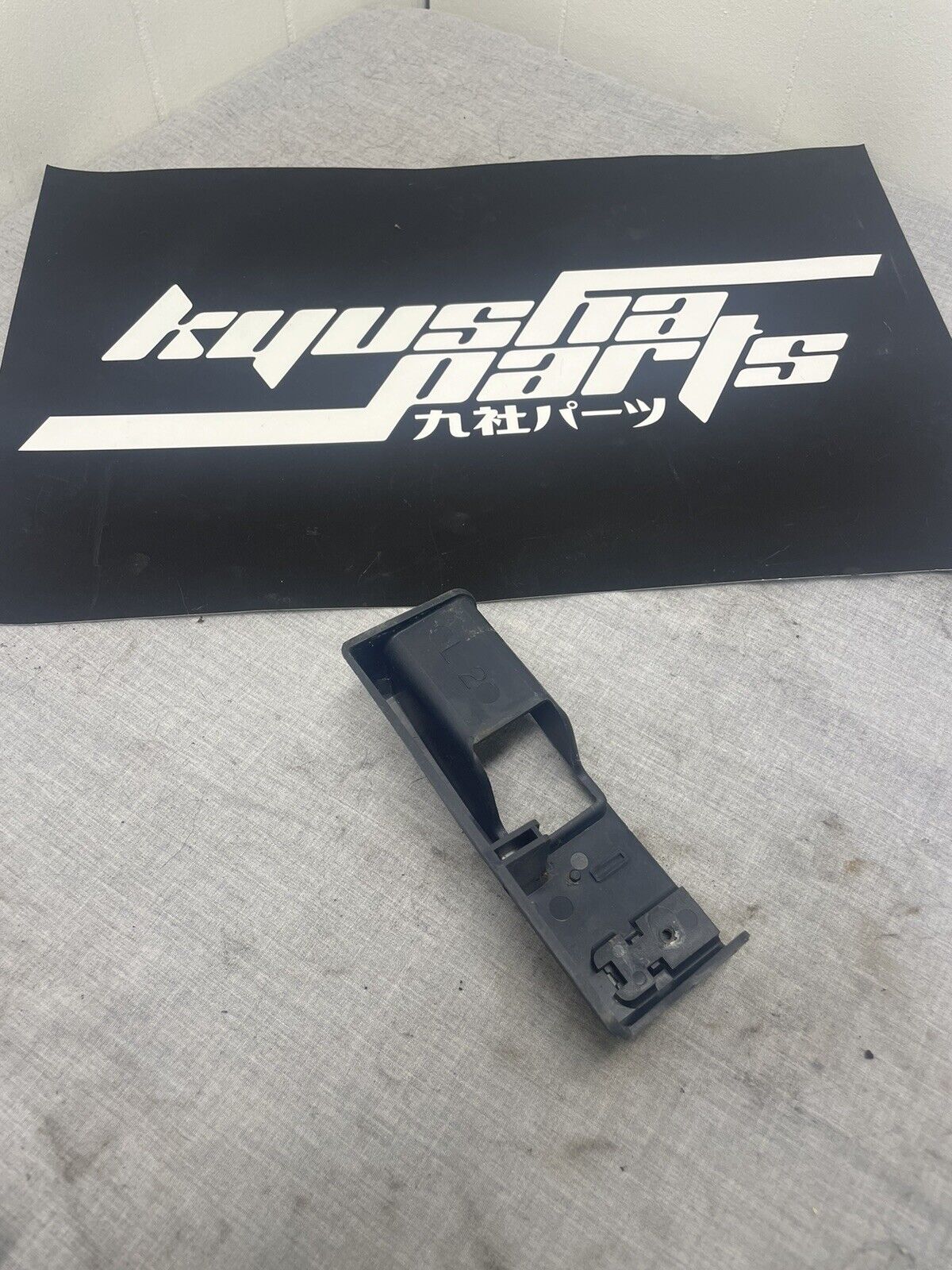 92-95 Civic Gray Trunk Fuel Door Release Levers Gas Lid Button Control Opener EG