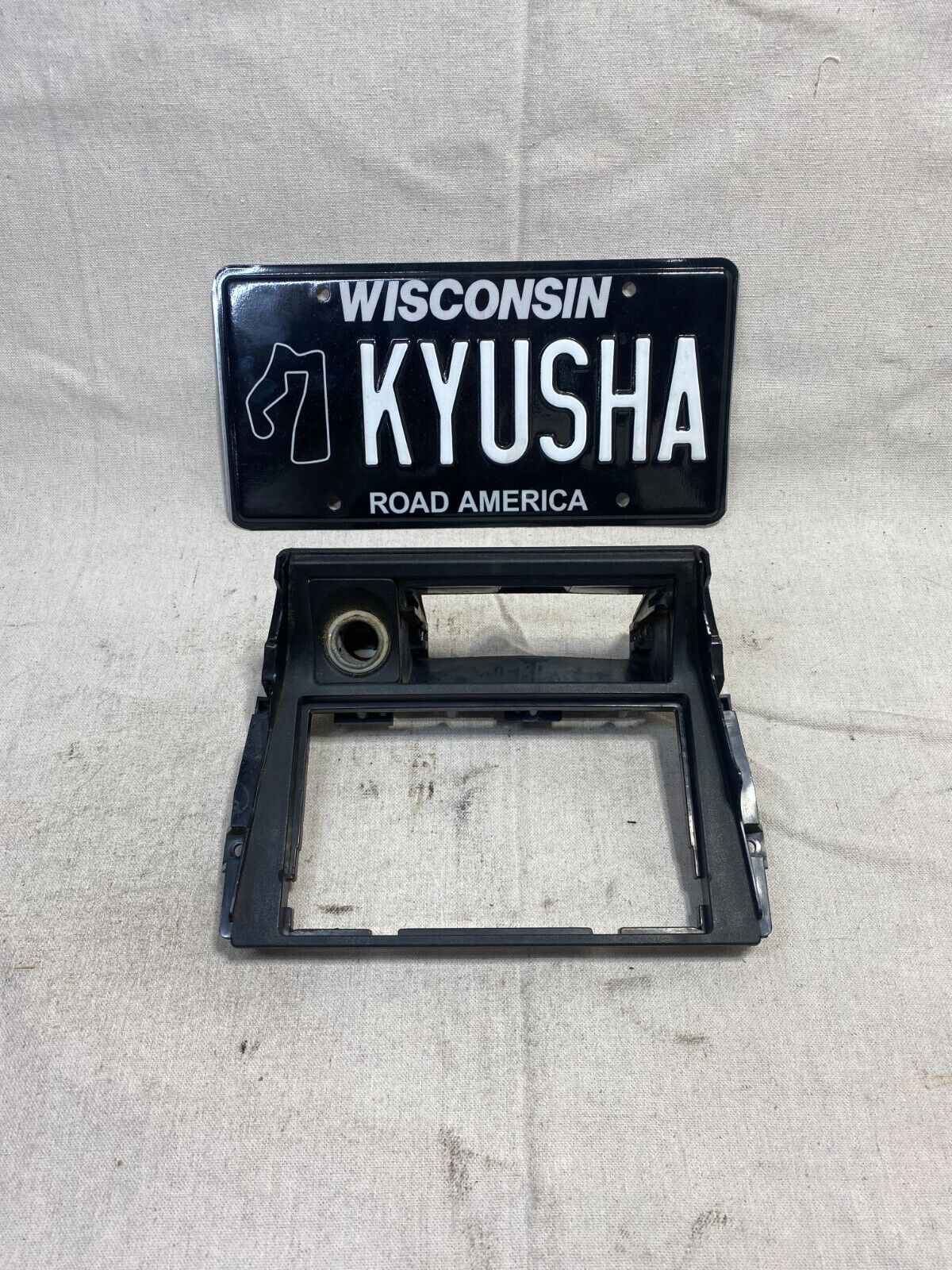 88-91 RARE OEM HONDA PRELUDE RADIO TRIM Radio Bezel Center Console