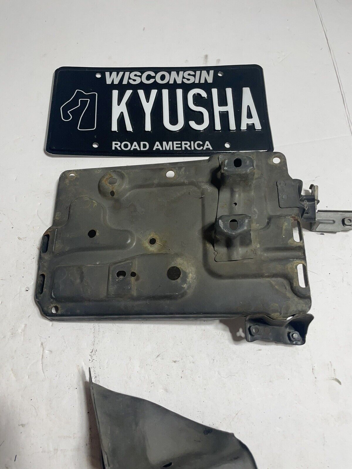 1988-1991 Honda Prelude Oem Battery Tray Black 3rd Gen Prelude Good Condition