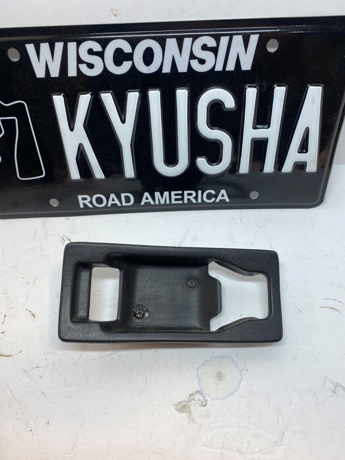 OEM 1988-1989 Honda Prelude Interior Door Handle Trim RIGHT 83512-SF1-J01ZA