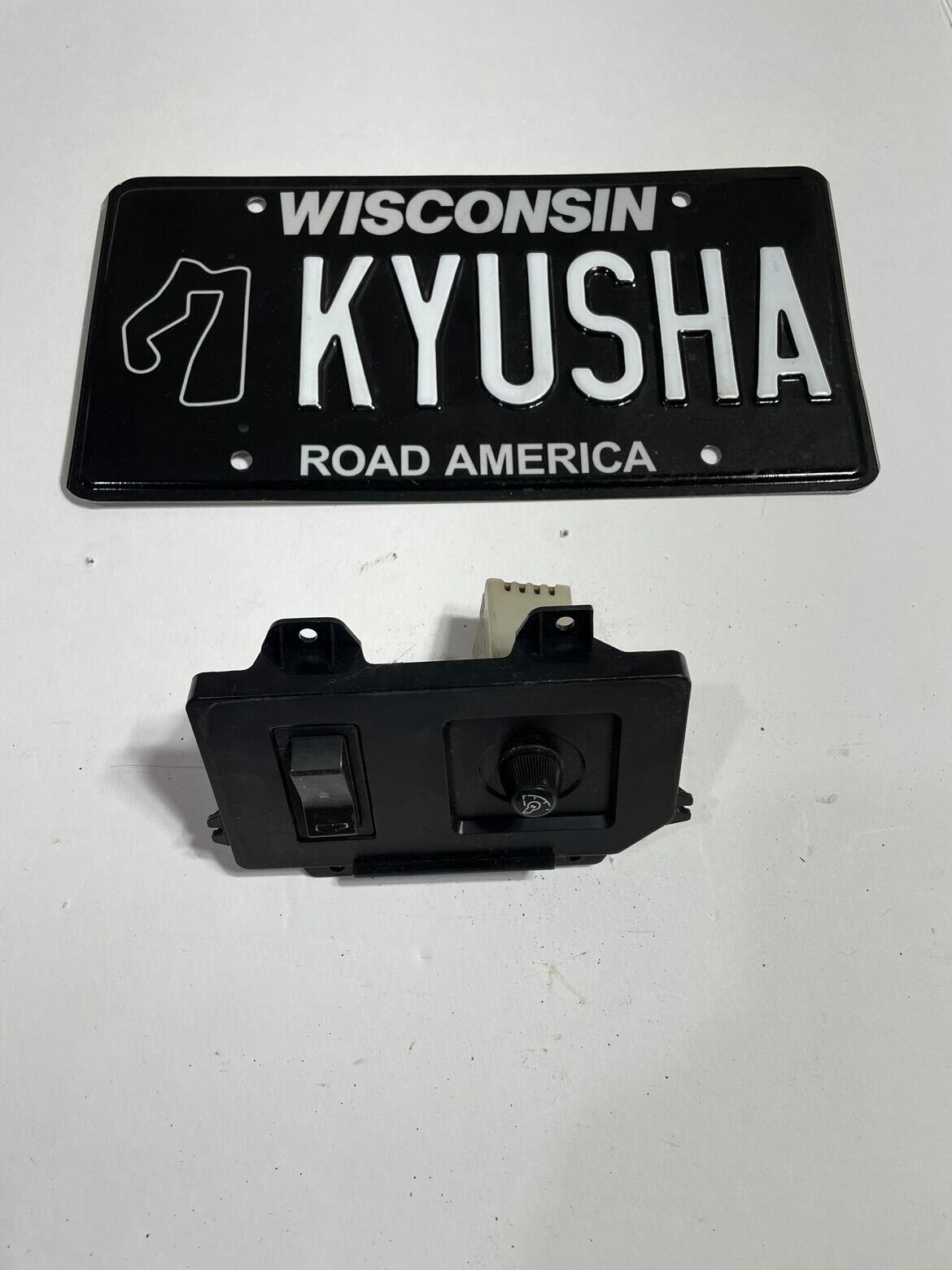 RARE OEM Honda CRX SI 1984-1987 Dimmer and Sunroof Switch Black