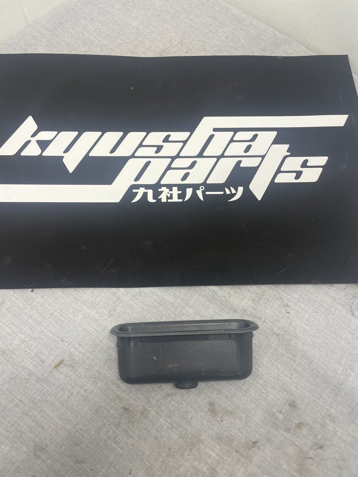 92-95 OEM Honda Civic DX EG6 front right door panel pull pocket handle FR black