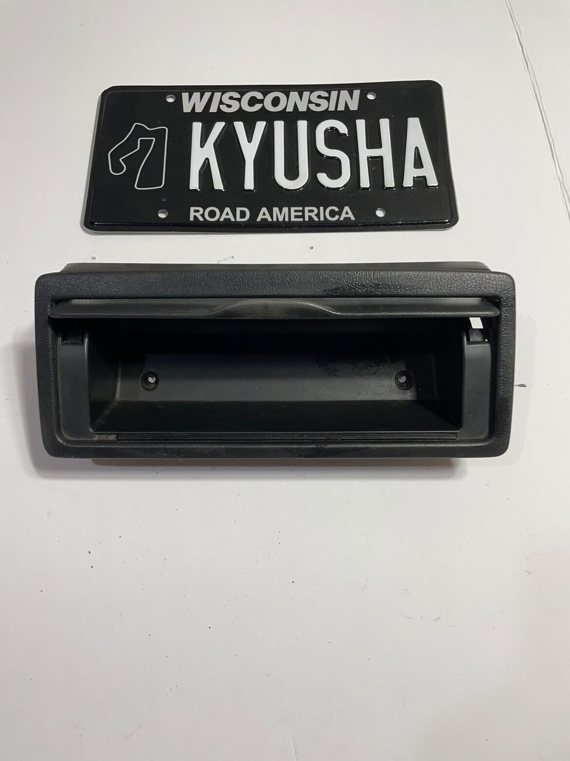 84-87 RARE OEM Honda CRX 1984-1987 Dash Cubby BLACK CRX DASH STORAGE