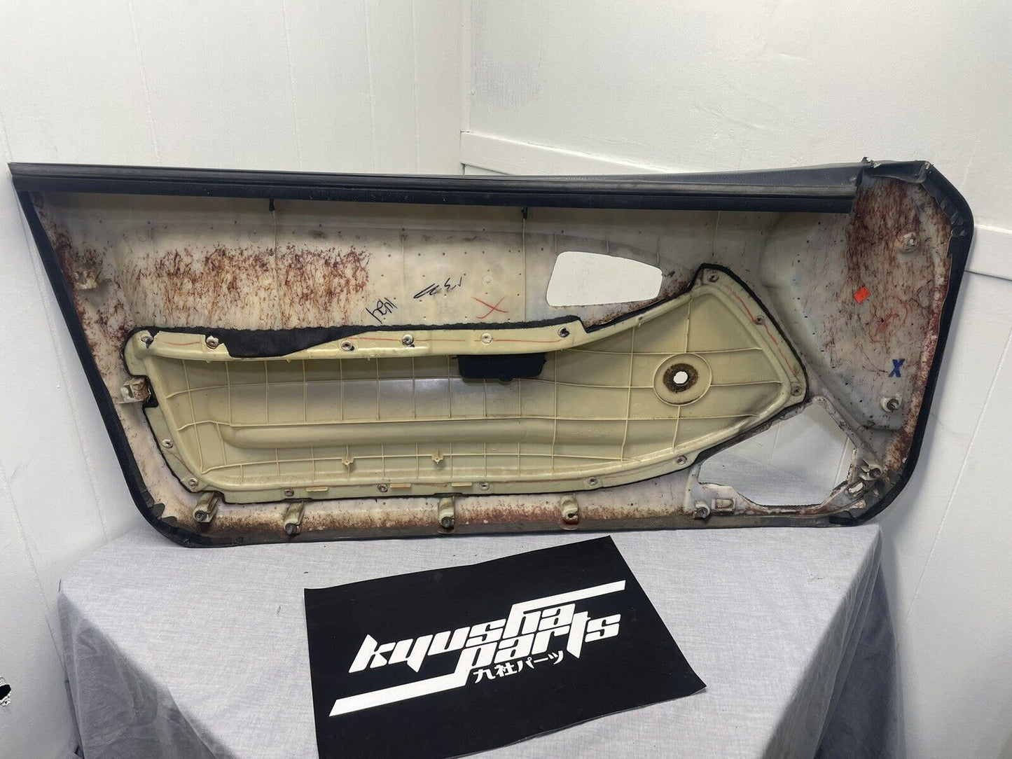 OEM USDM 92-95 Honda Civi Si EG6 EJ1 SR3 driver door liner panel Palmy Blue