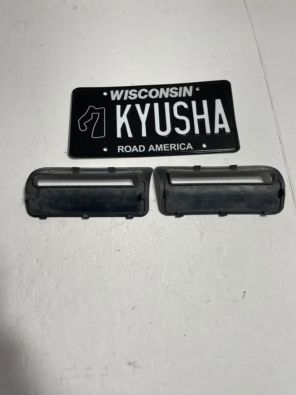 OEM Acura Legend 1986-1990 Fog Light Covers Grey Fog Light delete panel