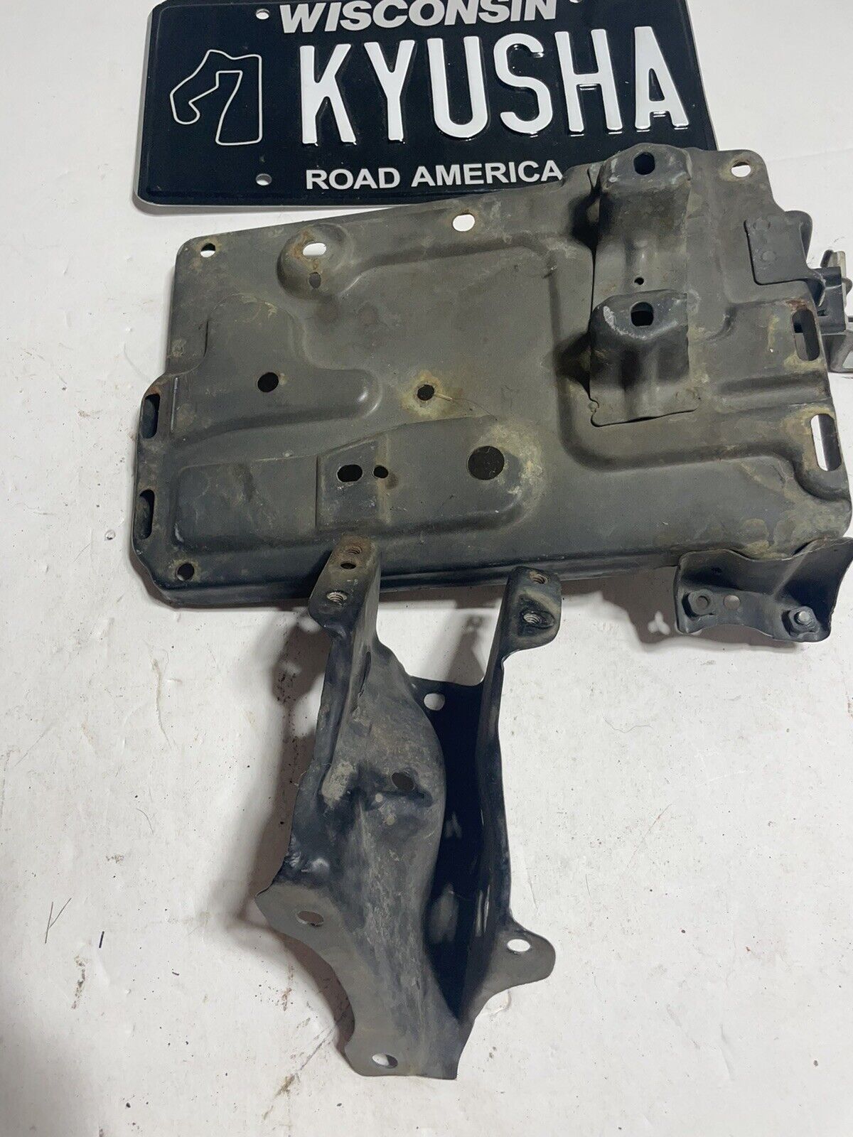 1988-1991 Honda Prelude Oem Battery Tray Black 3rd Gen Prelude Good Condition