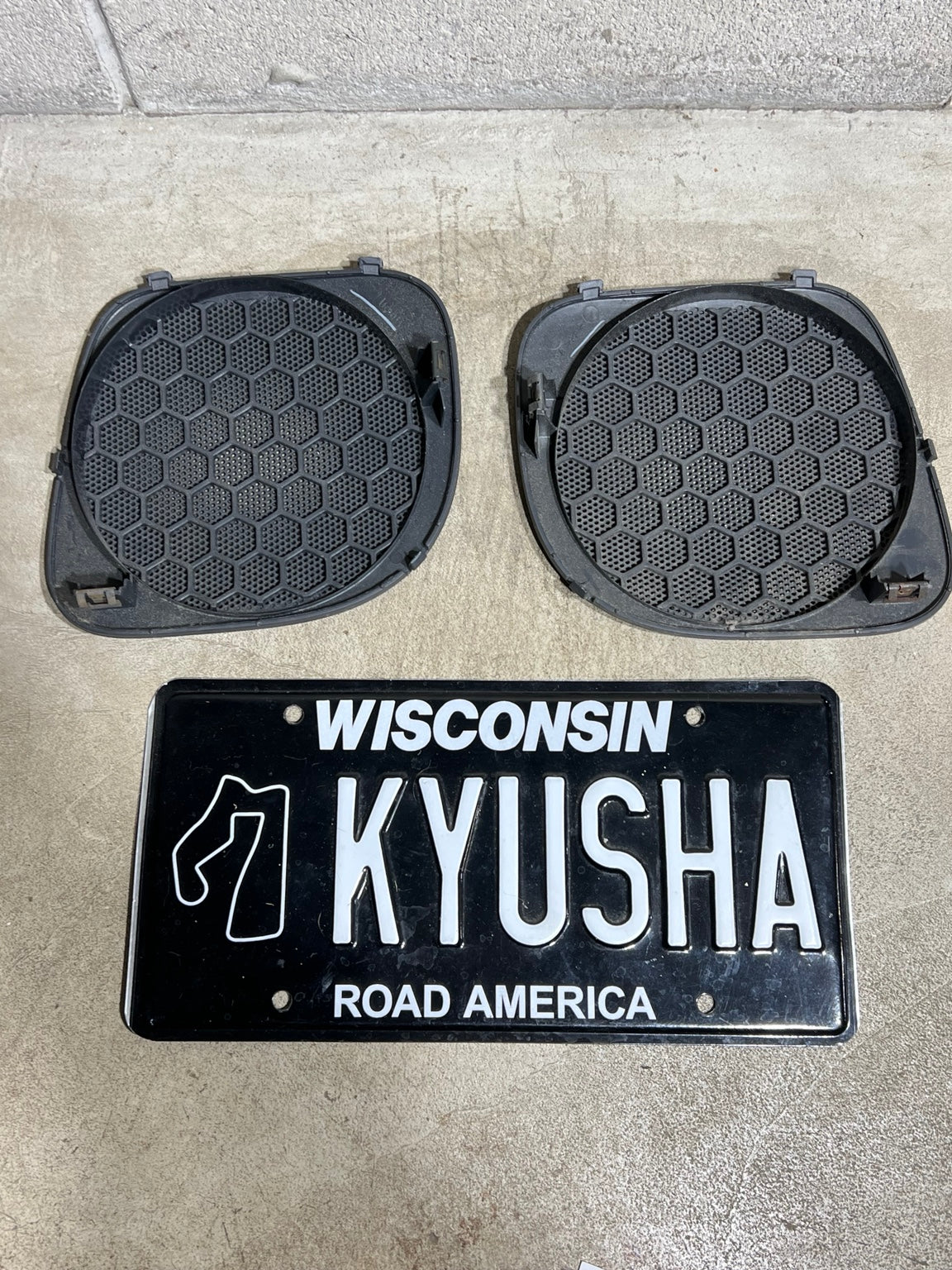 1997-2001 Honda CR-V RD1 OEM Rear Speaker Grille Covers Left Right Pair