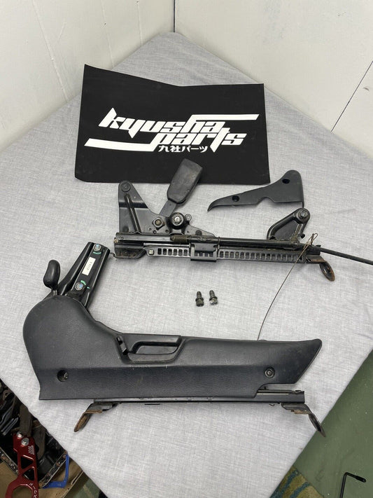 92-95 HONDA CIVIC - DRIVER LEFT SEAT RAIL SLIDER AND PASSENGER SIDE COMPLETE SET