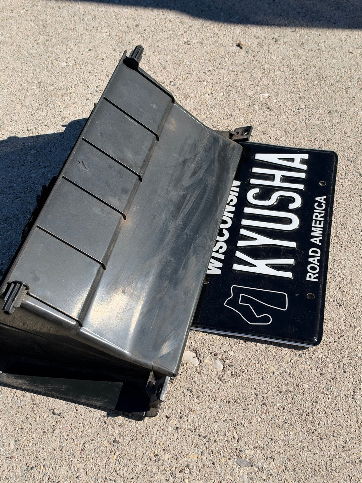 1988-1991 Honda Civic EF hatchback Si black glove box photo 5