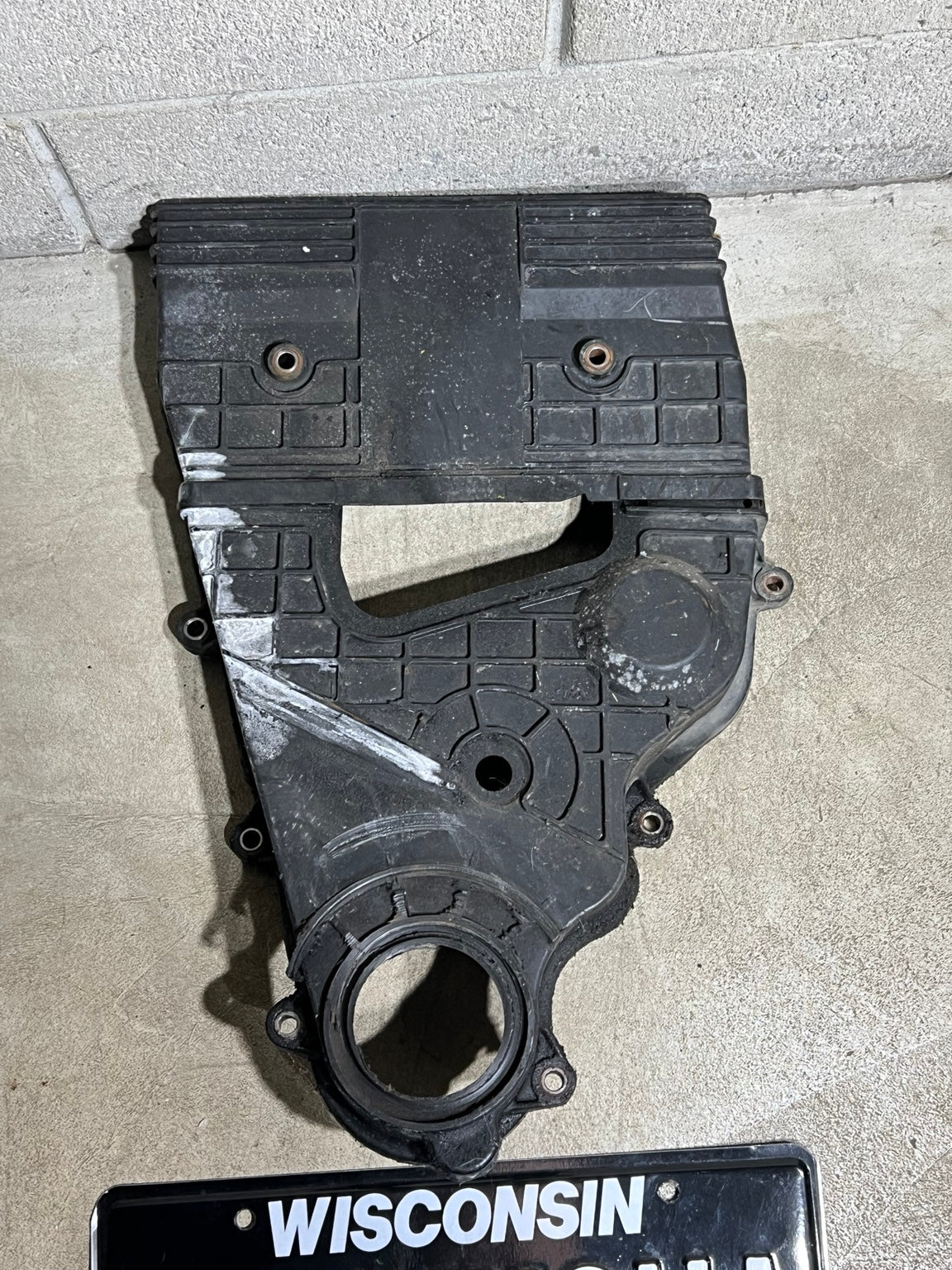 B20A5 timing cover front detail