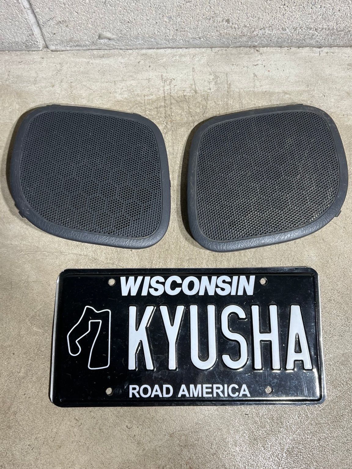1997-2001 Honda CR-V RD1 OEM Rear Speaker Grille Covers Left Right Pair