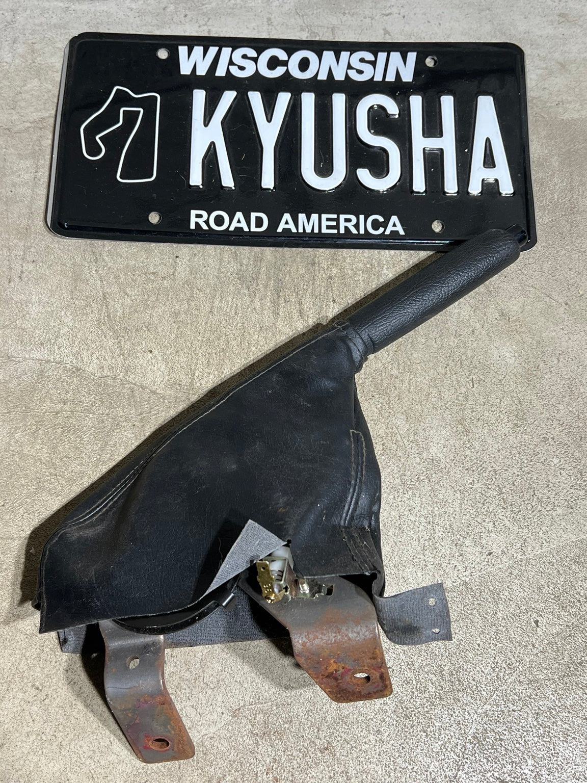 1993-1997 Honda Del Sol EG1 OEM Black Emergency Parking Brake Handle Lever Boot