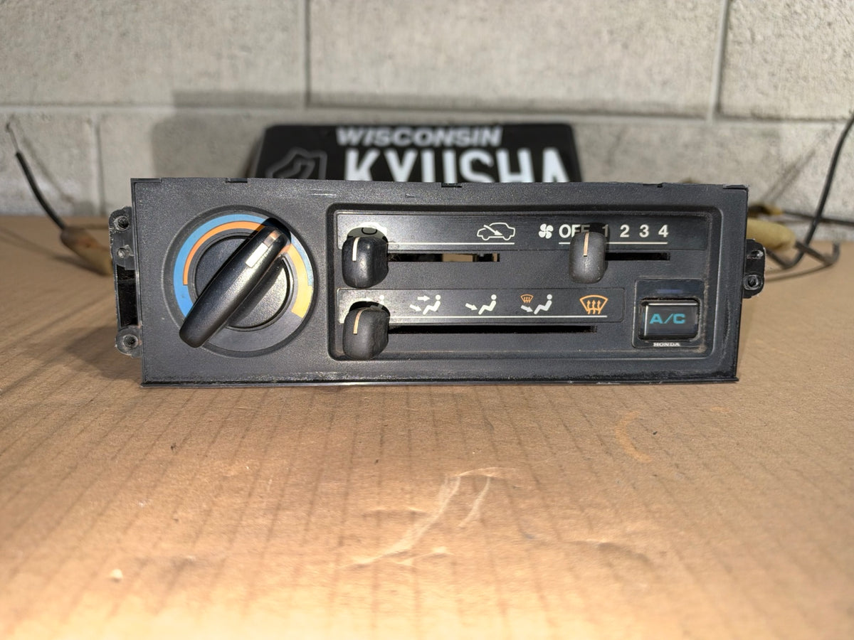 1989 Civic Si HVAC controls and cables photo 1