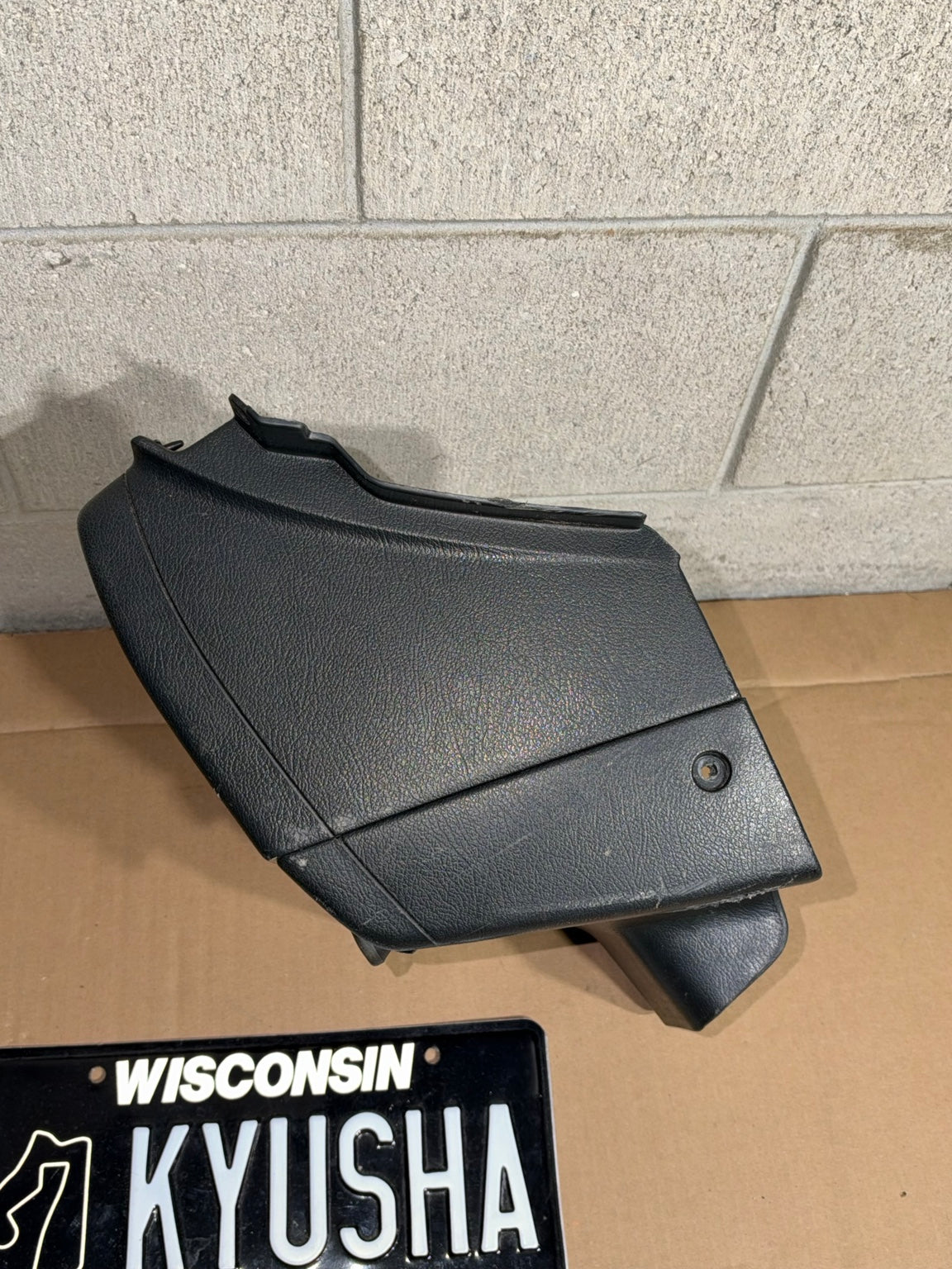 Honda Civic Si center dash bezel condition photo 4