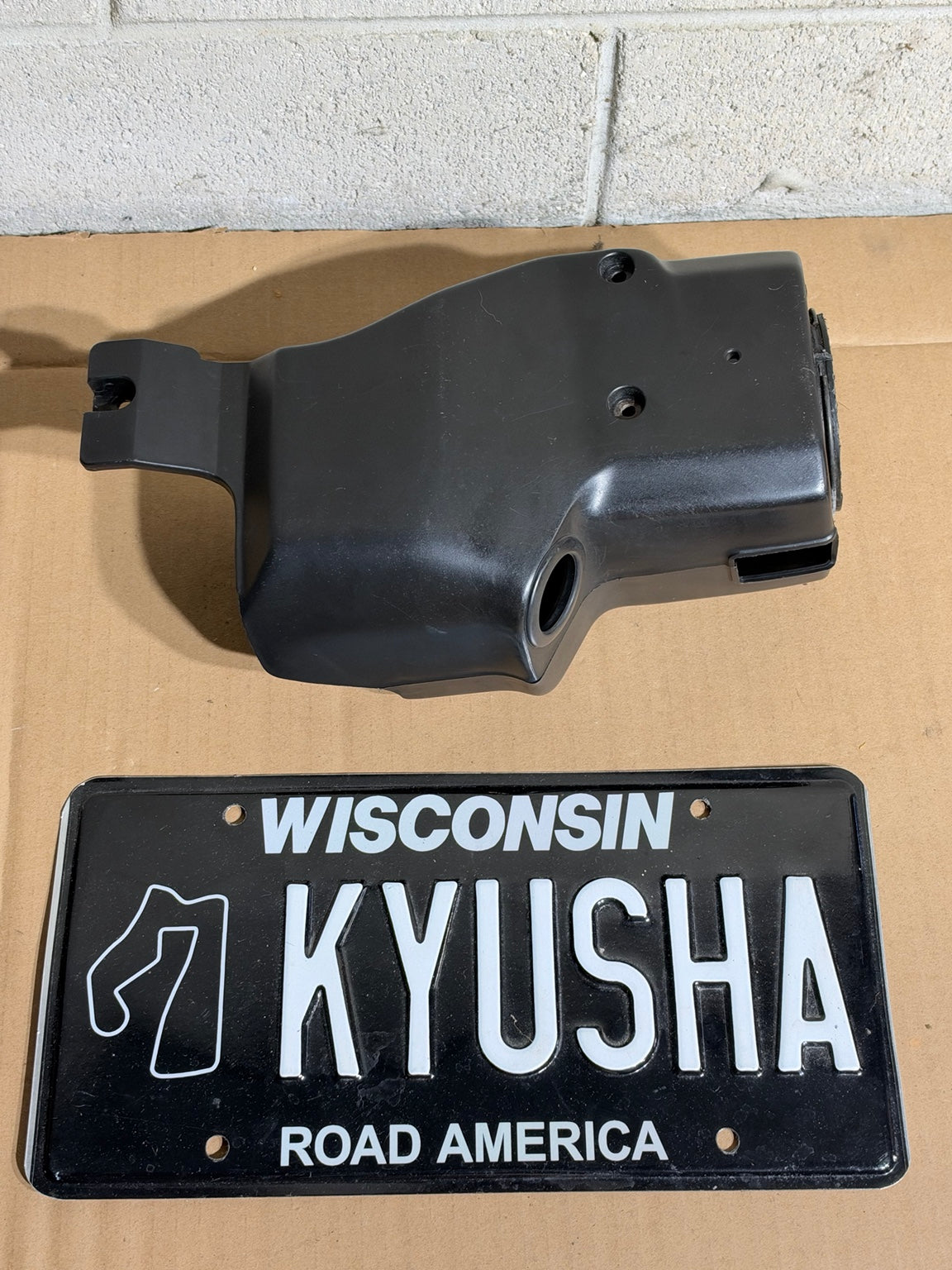 OEM Civic EF steering column shroud view 2