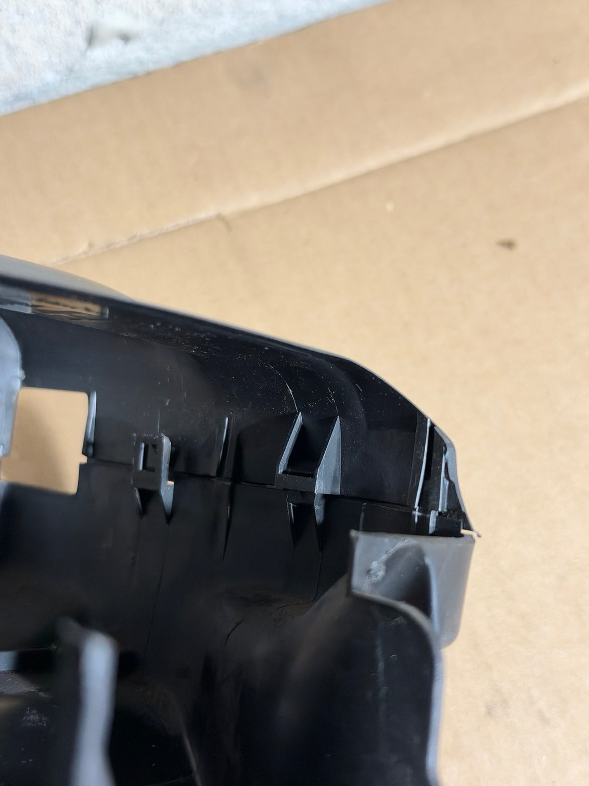 OEM Civic EF steering column shroud view 4